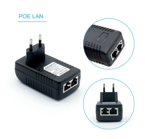 48 В/12 в POE инжектор Ethernet CCTV адаптер питания 0 5 А/2 а 24 Вт для IP-камер IP телефонов