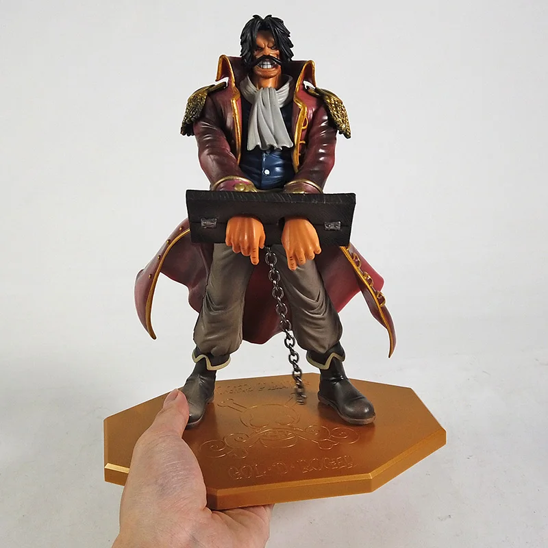 

One Piece P.O.P Dexlue Version Gol D Roger PVC Figure Model Toy Collectible Figurals