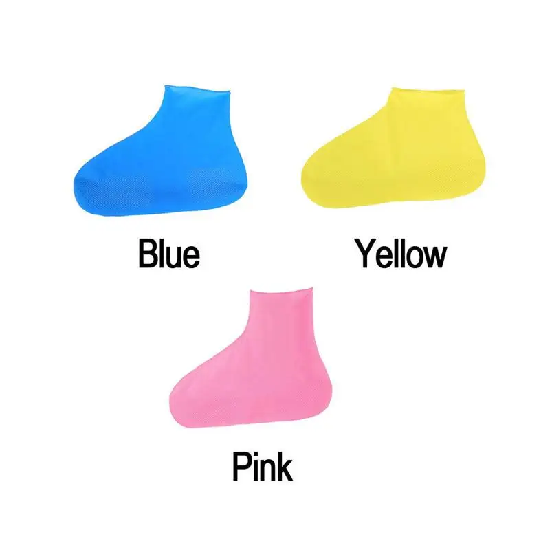 Унисекс водонепроницаемые Одноразовые эластичные латексные Бахилы для ботинок