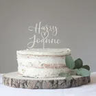 Индивидуальный Свадебный декор на заказ, милый свадебный торт с сердцем, свадебный торт с сердцем, деревянный подарок