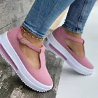 Кроссовки женские на платформе, натуральная сетчатая обувь, на толстой подошве, брендовые, для тренировок, плоская подошва, лето 2021