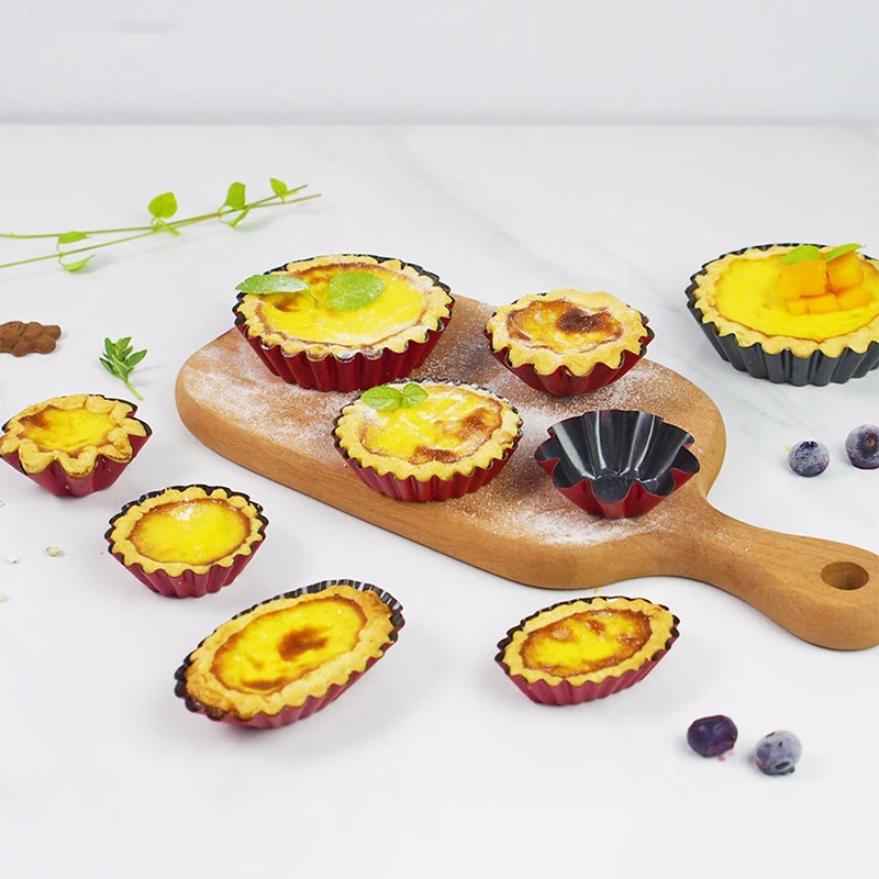 12 шт. в упаковке форма для торта капкейк пирог кекс Оловянная сковорода