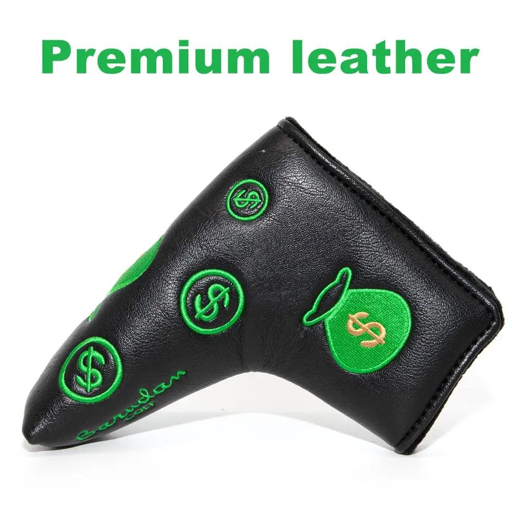 Чехол для клюшек гольфа чехлы (квадратный) из искусственной кожи с магнитным