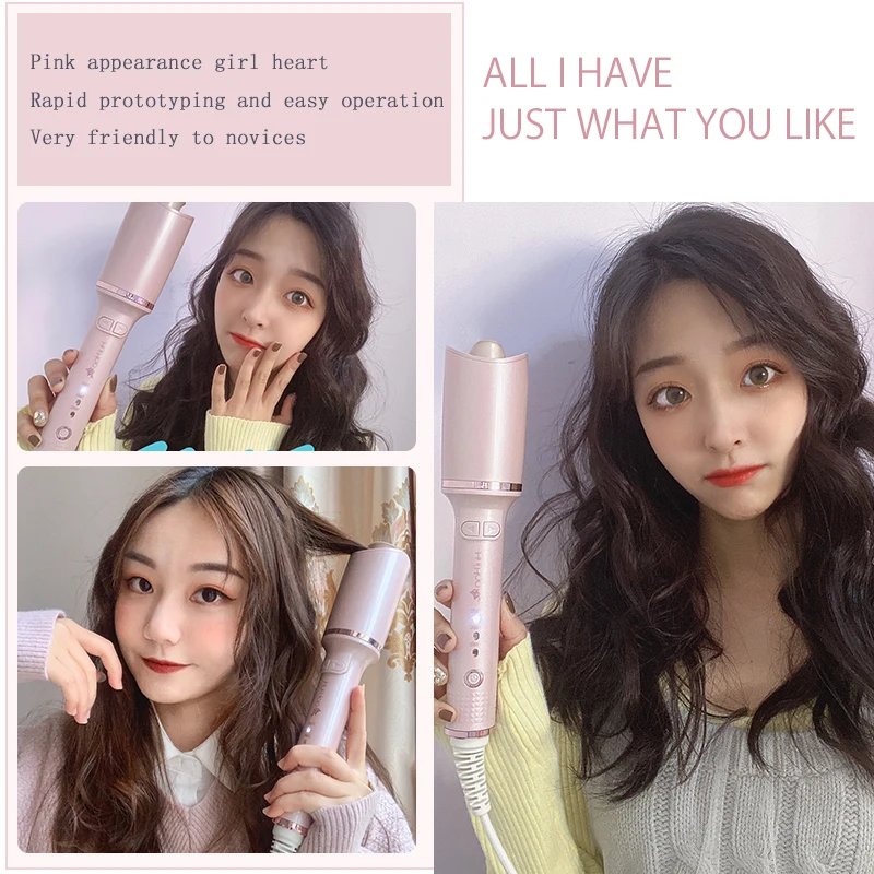 

Auto Rotate Hair Curler Ceramic Curling Iron Long-lasting Hair Styling Constant Temperature Wave Hair Care Electric Hair Curler