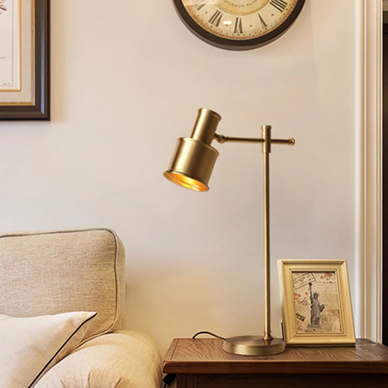 Настольная лампа для чтения в европейском и американском стиле Современная