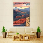 Постер для поездок в национальном парке Большого каньона, Аризона, закат, вид, печать на холсте, живопись, настенное искусство, Декор