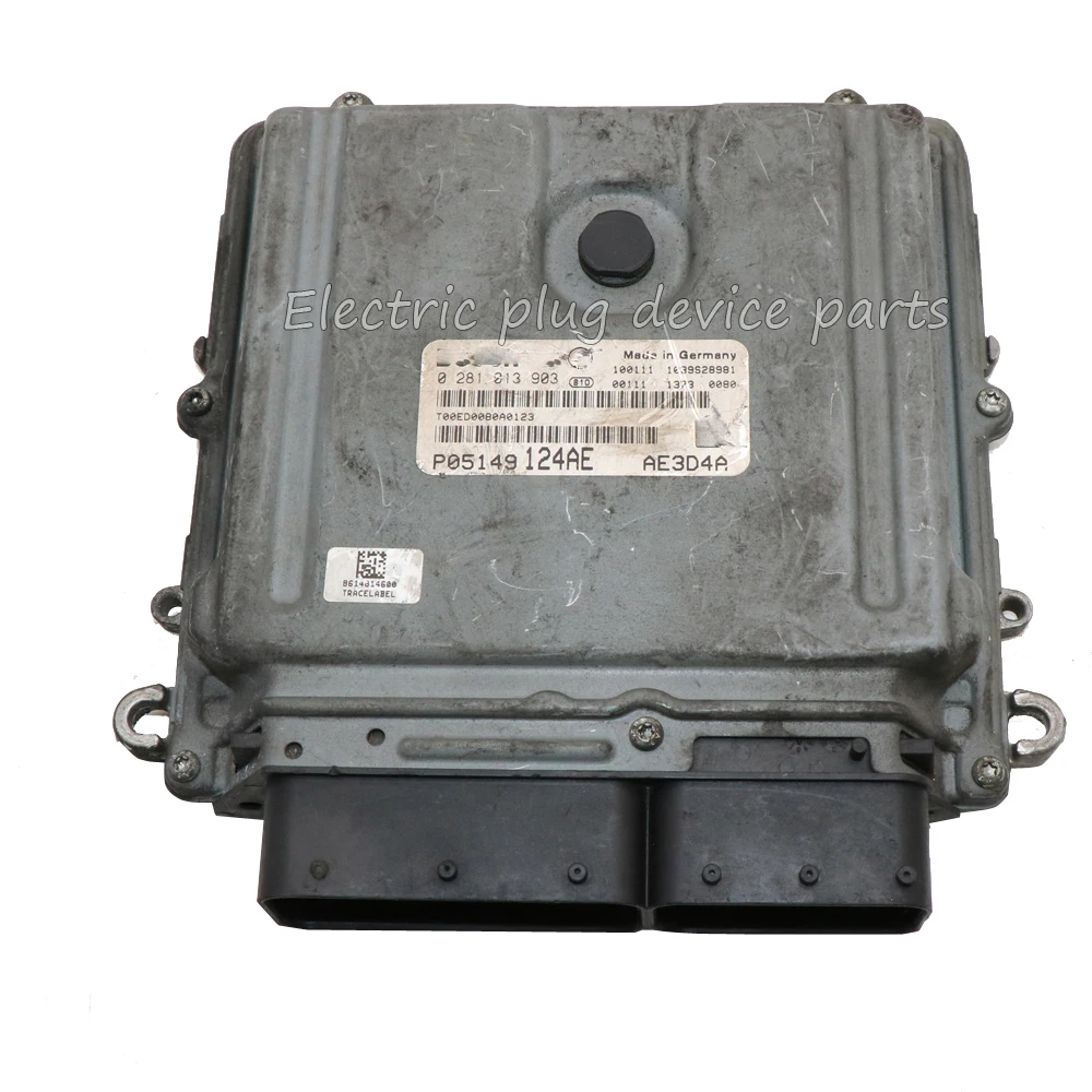 Б/у компьютерный модуль управления двигателем OE # 05149124AE 0281013903 ECU для Chrysler 300C LX 3.0L