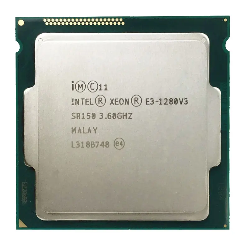 

Intel Xeon E3-1280 V3 CPU 3.6GHz 8M 4 Core 8 Threads LGA1150 Processor