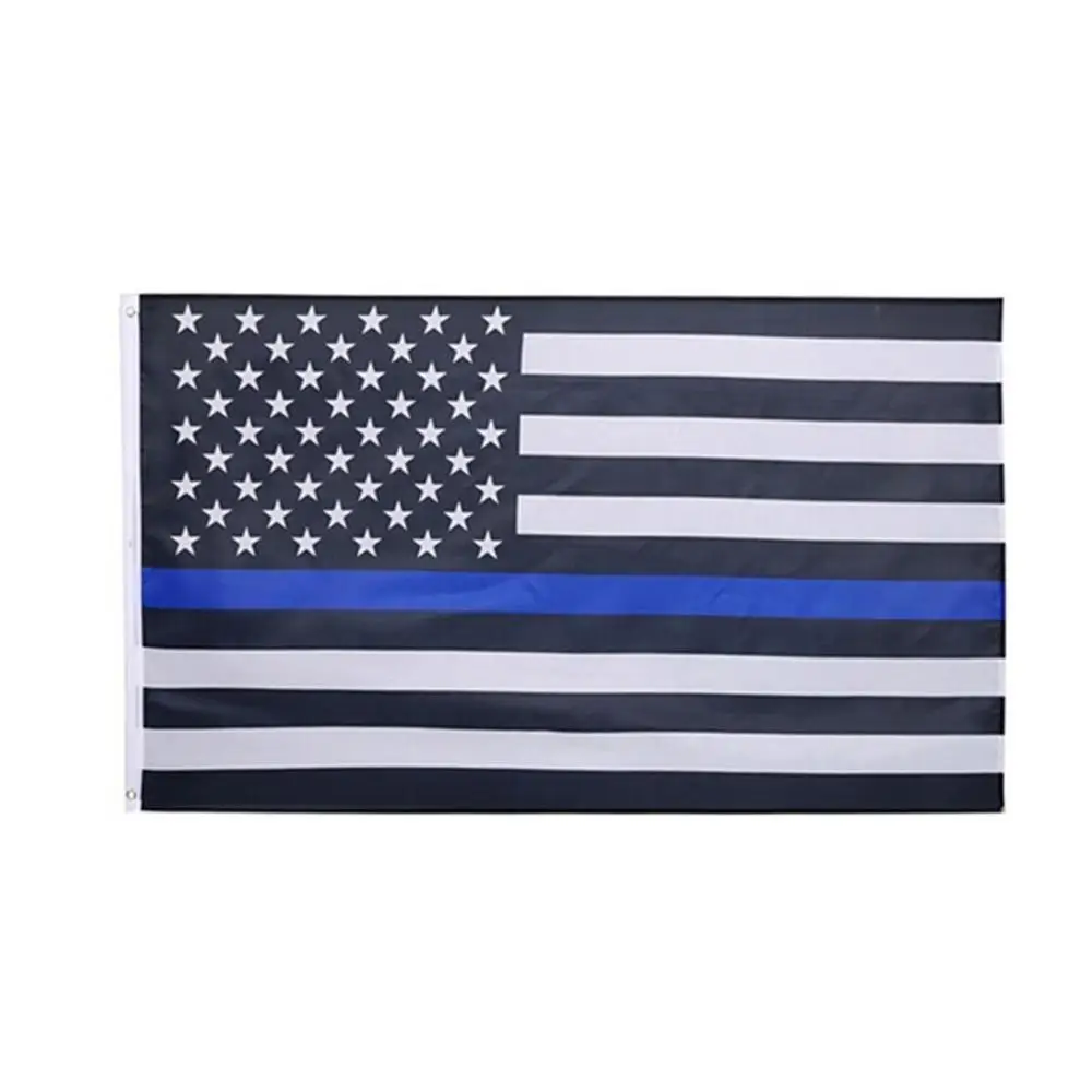 Тонкая синяя линия американский флаг Honor нашим мужчинам и женщинам