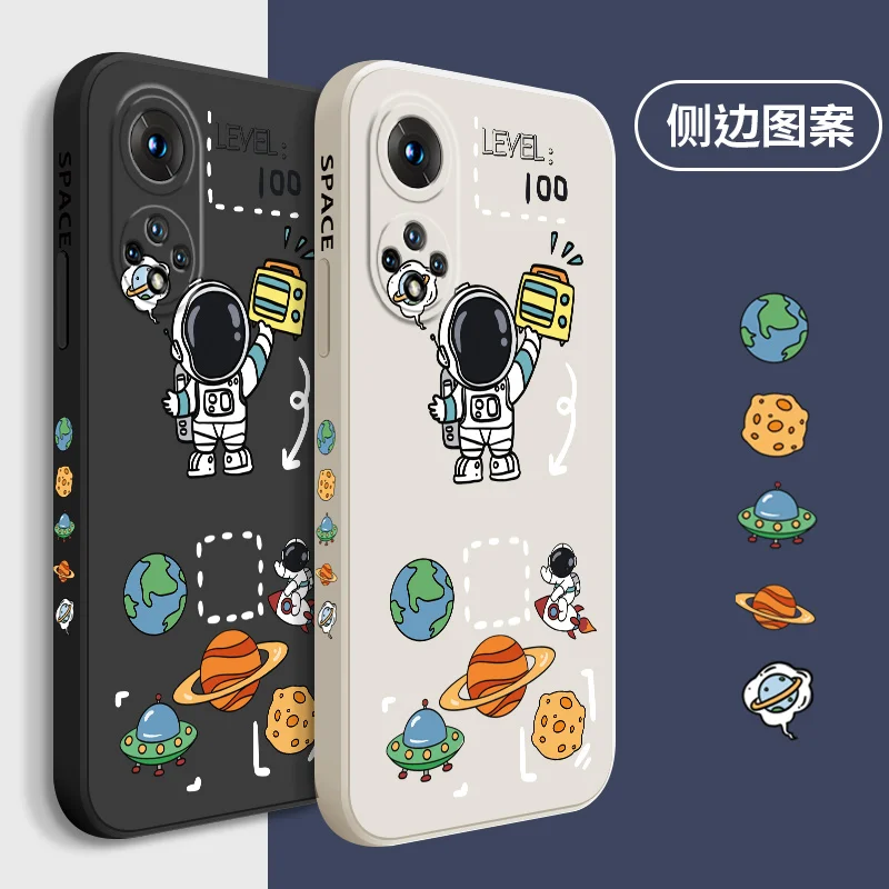 

Case For Huawei Honor 50 Lite Pro SE Honor50 Cute Cartoon Monster Camera Full Protective Phone Bags Back Cover Capas