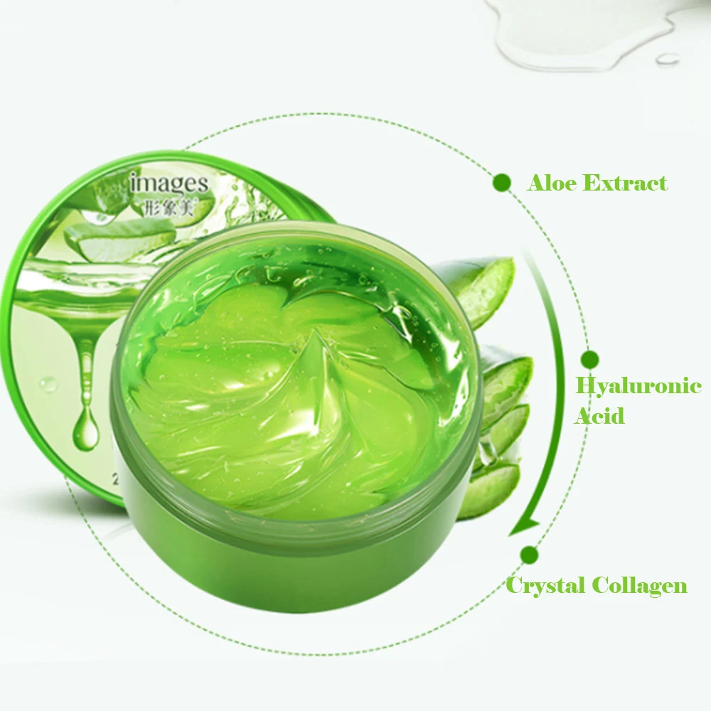 Алоэ Вера Гладкий гель крем для лица 220 г лечение акне увлажняющий