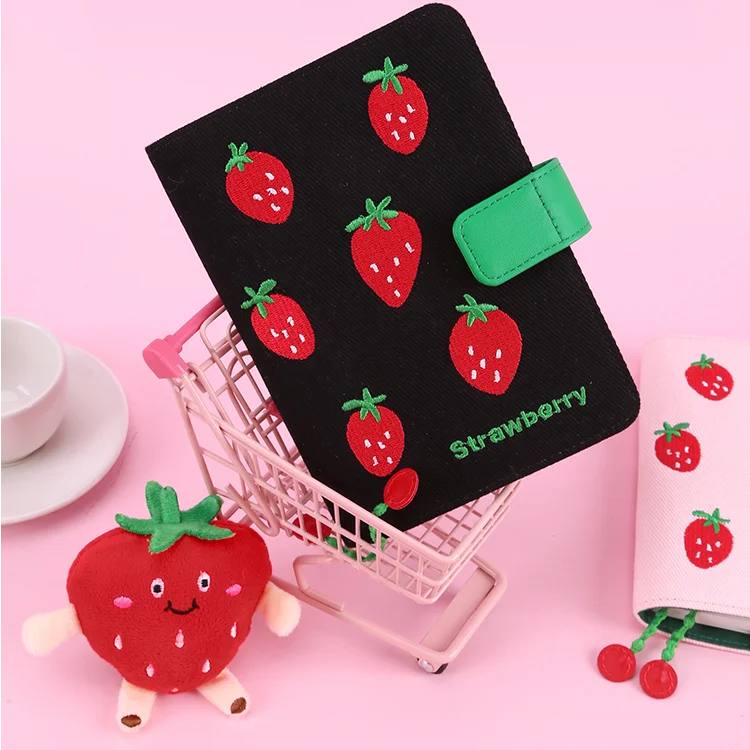 

2022 Little Strawberry Diary A6 Undated Monthly Daily Planner Book 128 Sheets Kawaii Japanese Fashion Journal Gift