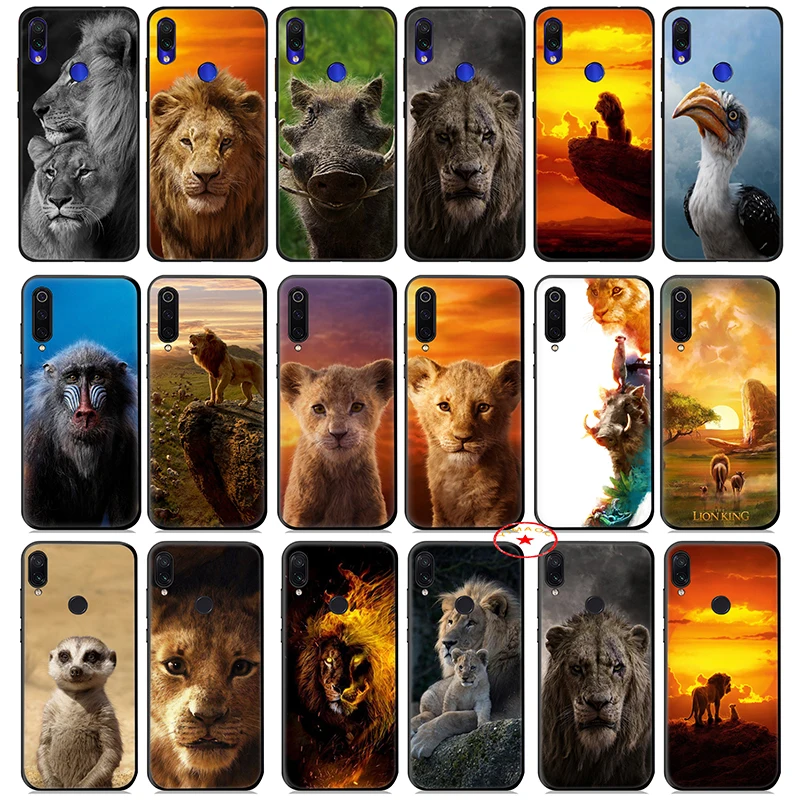 Мягкий силиконовый чехол Lion King 2019 для Xiaomi Redmi Note 8 7 6 5 Pro 4x 5A |