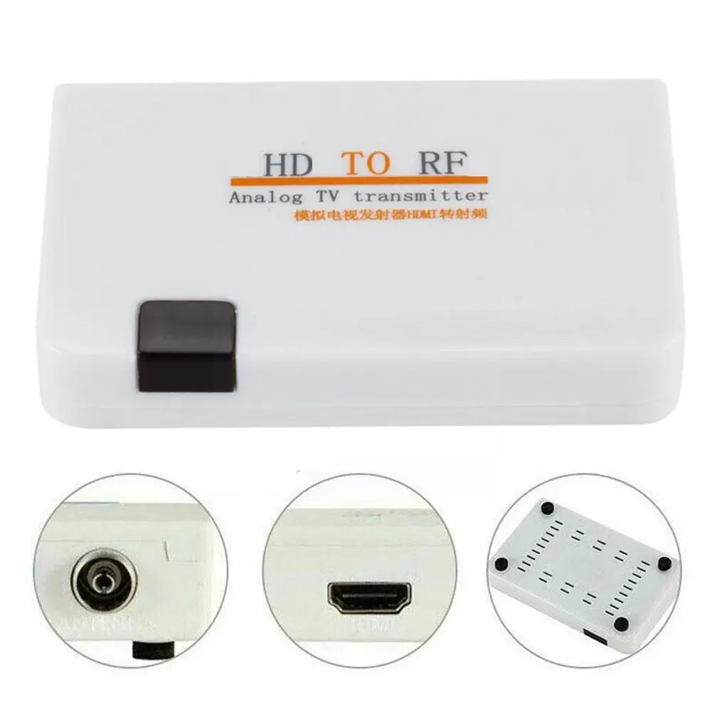 HDMI совместимый к RF коаксиальный преобразователь с пультом дистанционного