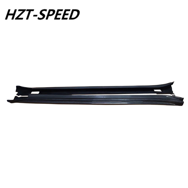 Углеродное волокно автомобильные боковые юбки удлинители накладки для Porsche Panamera