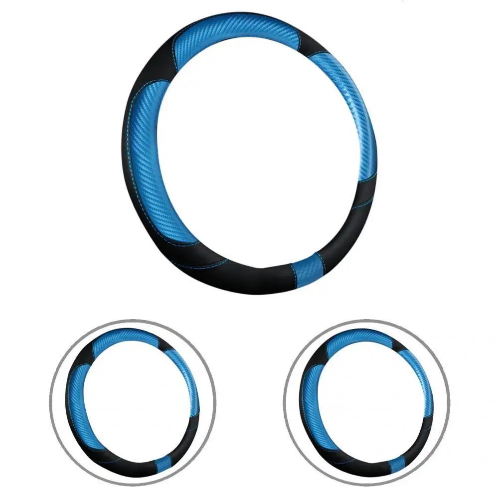 

Compact Practical Breathable Car Steering Wheel Cover Simple Steering Wheel Cushion Universal for Electric Vehicles