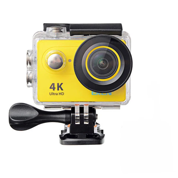H9 Yellow Оригинальная экшн-камера eken H9/H9R Ultra HD 4K WiFi 1080 P/60fps 2,0 lcd 170D объектив камера на шлем Водонепроницаемая профессиональная спортивная камера - Цвет: H9 Yellow