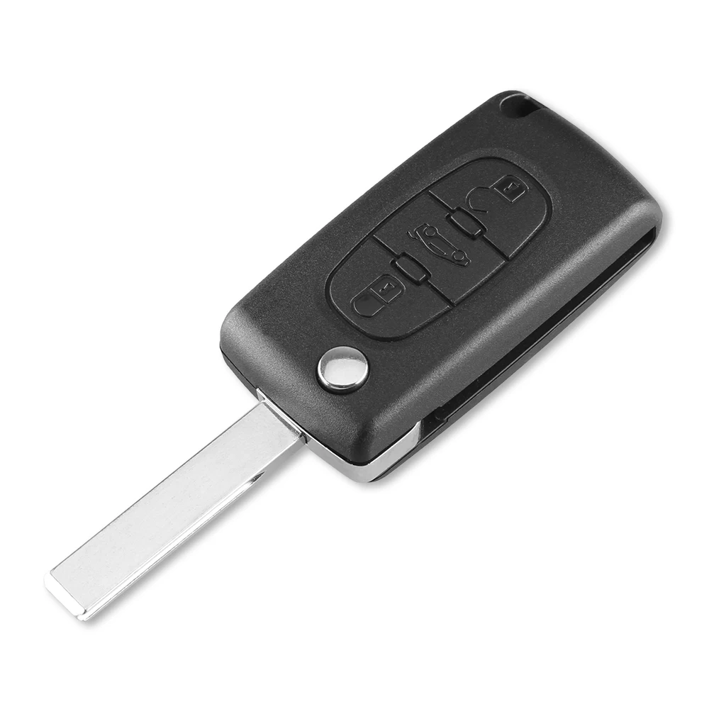 Ключ KEYYOU для автомобильного выкидного ключа PEUGEOT 207 208 307 308 408 Partner БЕСКЛЮЧЕВОЙ вход