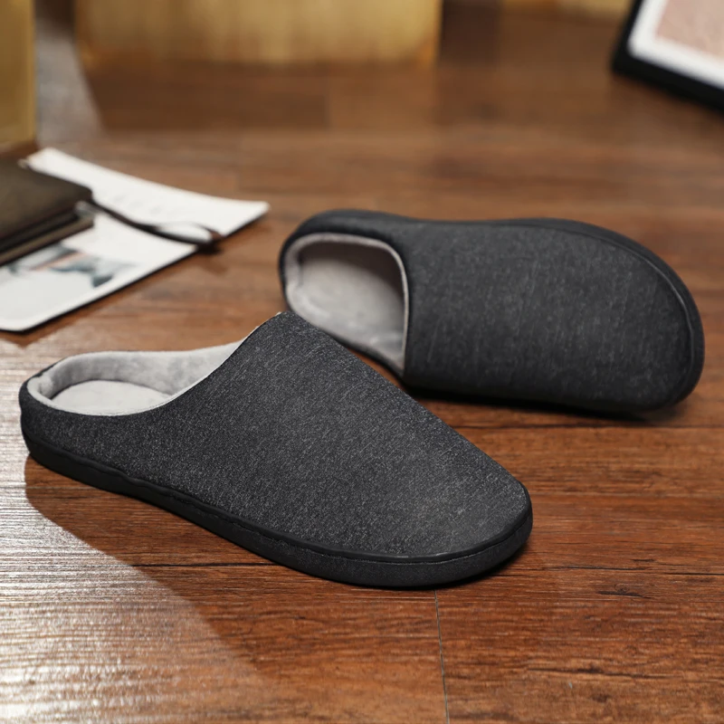 Короткие плюшевые домашние тапочки Женская теплая обувь Удобные зимние унисекс