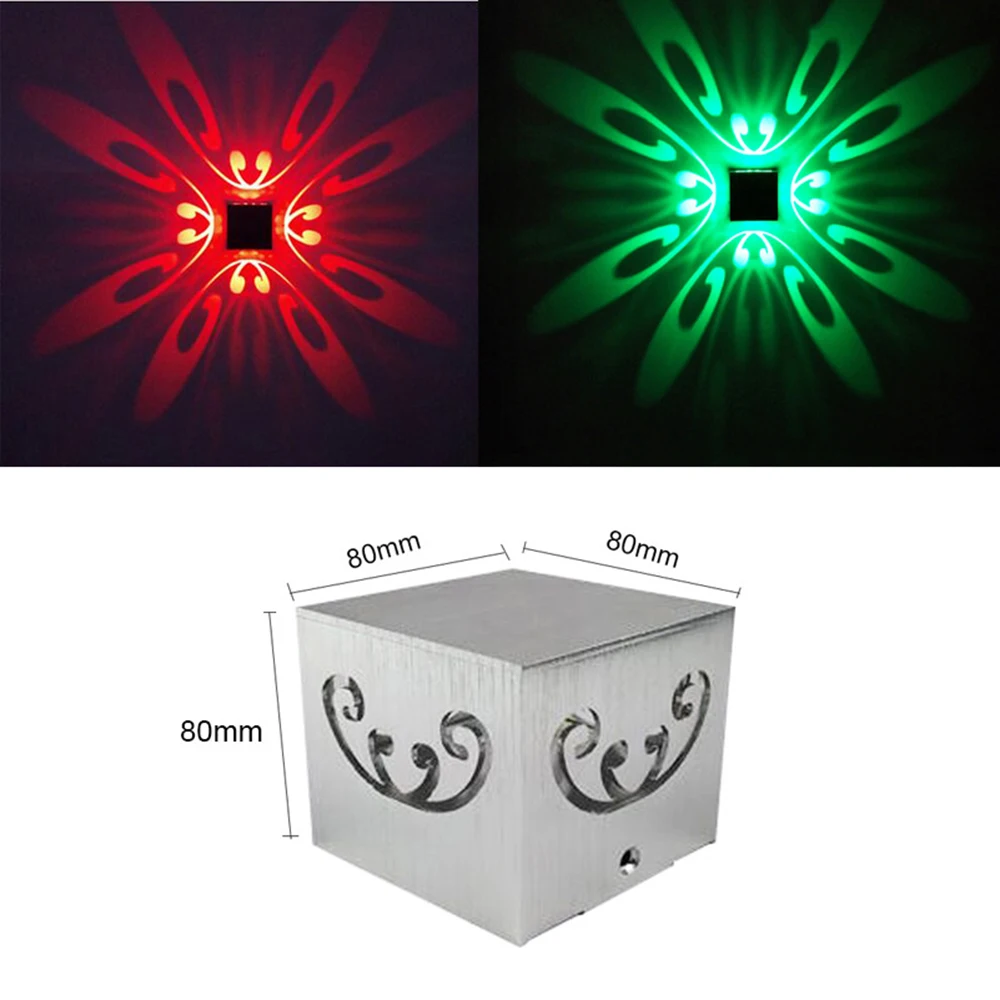 Светодиодный настенный светильник светодиодный для помещений цветной дома