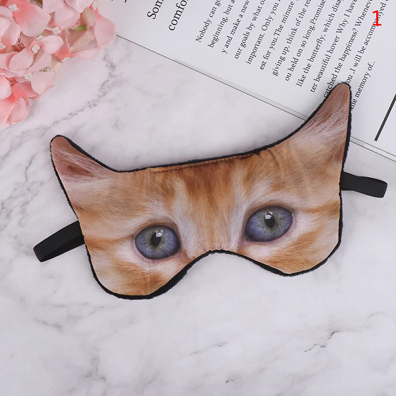 Чехол для глаз хлопковая 3D стереомаска сна с изображением животных маска |