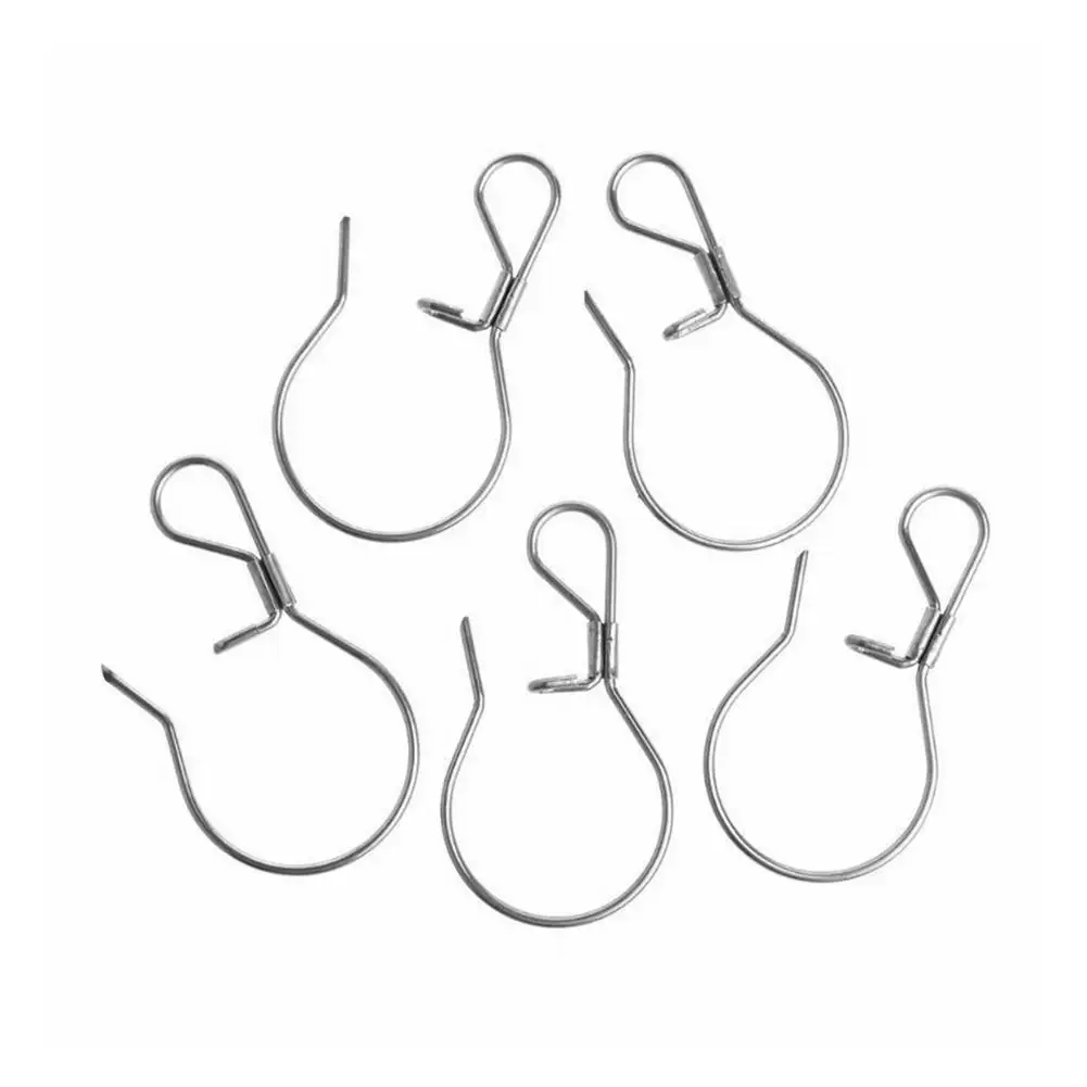 

5pcs Live Fish Buckle With Float 10 Hooks Snaps Fishing Lock Steel Accessories Outdoor Fishing Tackle