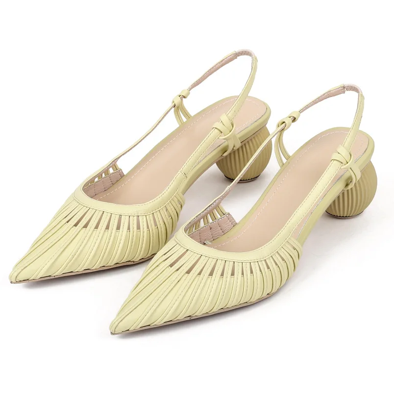 

Female Sandal Black Shoes for Women 2021 Summer Clear Heels Girls Beige Fashion New Closed Comfort Low Basic Mature Casual Fabri