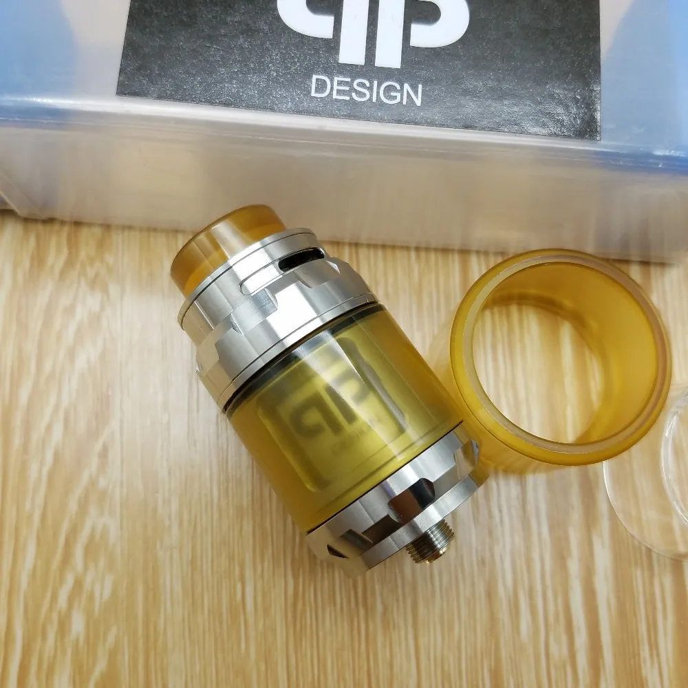 QP Juggerknot стиль 24 мм RTA 4/6 мл перестраиваемый бак атомайзер верхний поток воздуха в