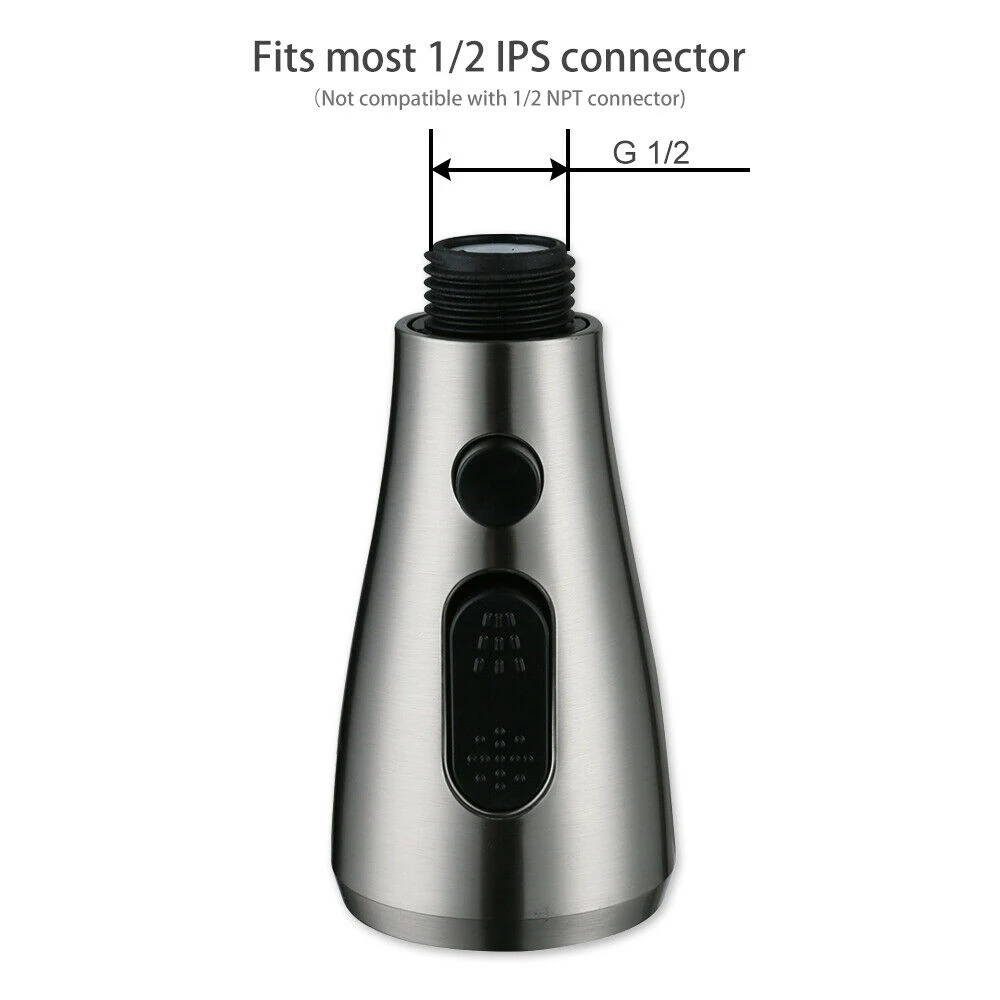 

1pc ABS Sink Faucet Pull-Out Sink Faucet Mixer Tap Kitchen Pro Head Standard M 1/2 9L/Min Kitchen Fixture Hand Shower