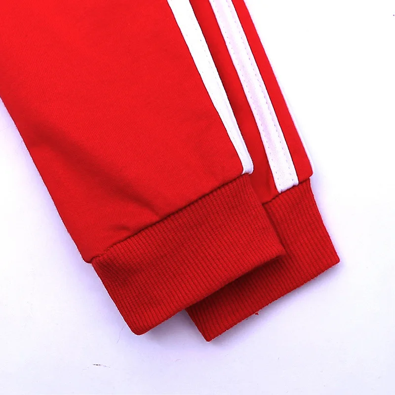 Комплект детской одежды из 2 предметов мягкий хлопковый спортивный костюм для