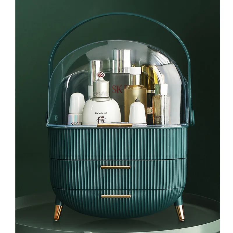 

makeup organizer for cosmetics,makeup box for jewelry organizer,cosmetic storage holder for lipsticks/cream/mask,new arrival