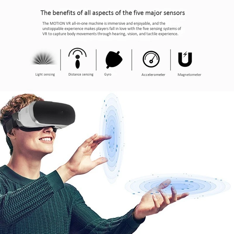 V3H Очки виртуальной реальности 3D 2 + 16 ГБ Android 5 1 WIFI подключение Smart Bluetooth