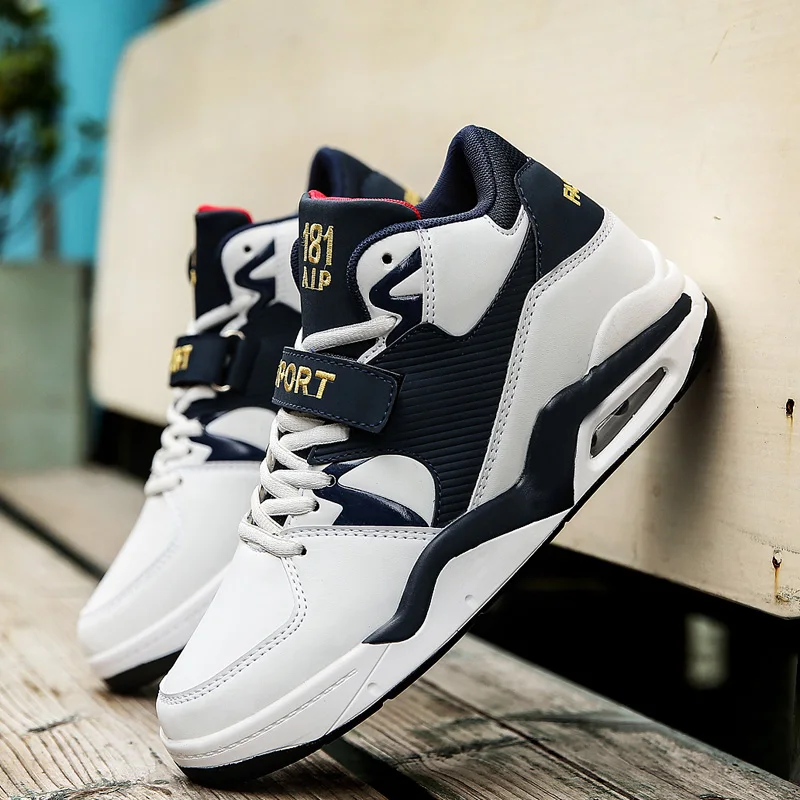 Мужские баскетбольные кроссовки Jordan в стиле ретро дышащие Нескользящие высокие