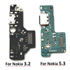 Док-разъем Micro USB зарядное устройство порт зарядки гибкий кабель для Nokia 3,2 5,3 Запасная часть