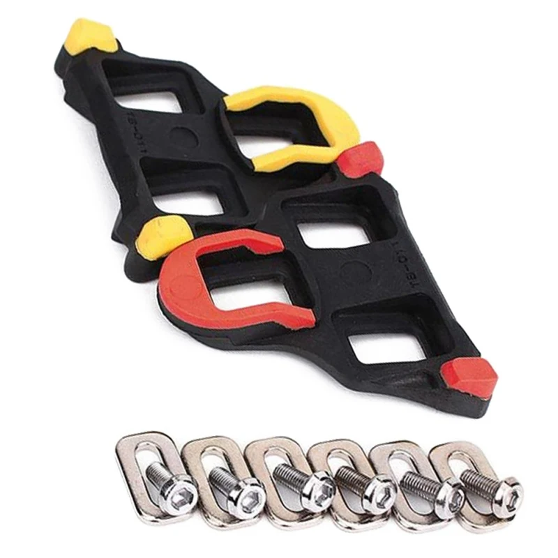 Дорожный велосипед клеат набор самоблокирующиеся пластины поплавок шипы для
