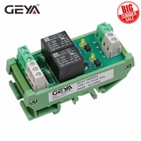 geya 2 channel relay module acdc 12v 24v ac230v relay interface