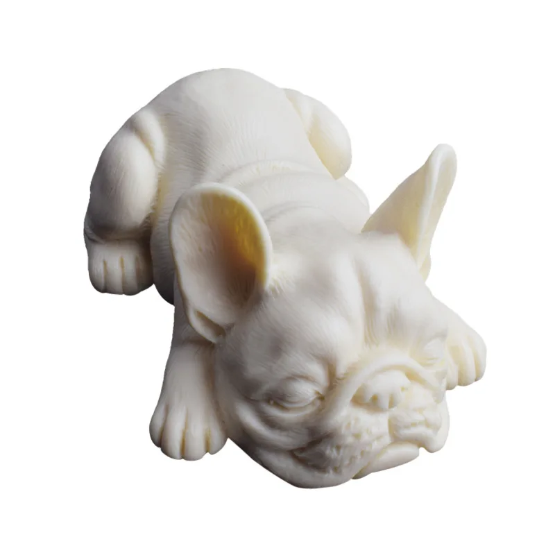

3D милые собаки мусс форма для торта бульдог мороженое силиконовые инструменты для выпечки мастики десертные формы для украшения торта K699