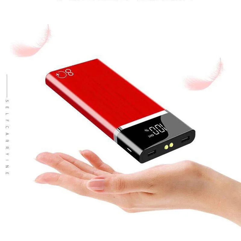 16000mAh power Bank светодиодный дисплей двойной светодиодный внешний аккумулятор для iPhone XS MAX samsung Xiaomi huawei LG power bank