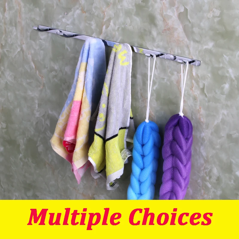 23456 шт. набор крючков для ванной комнаты хромированные крючки полотенец твердая