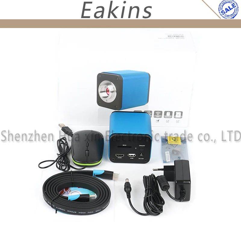 2.0MP 5.0MP HDMI WIFI SONY Sensor 60/Fs HD Industry C-MOUNT Video Microscope Camera Biological Stereo | Инструменты