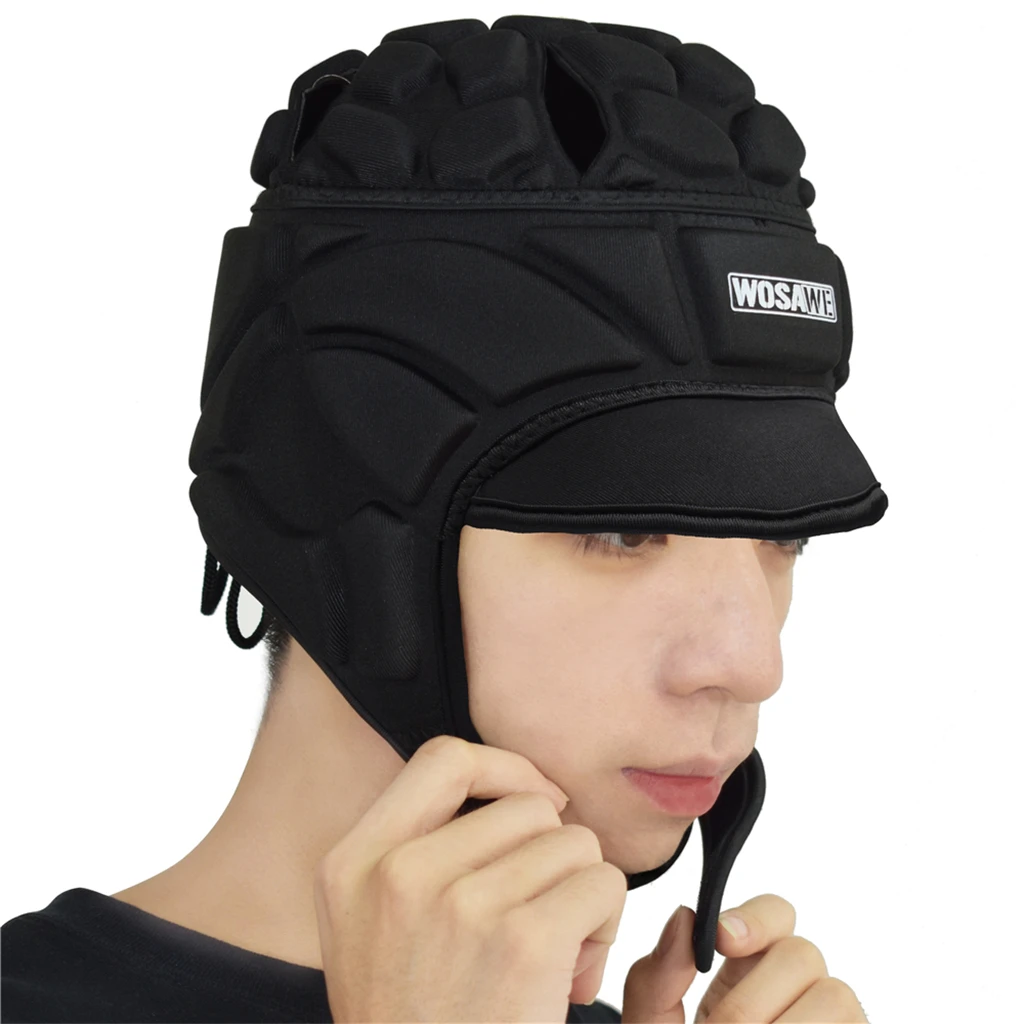 

Soccer Goalkeeper Sports Cycling Protective Head Guard Hat Protector