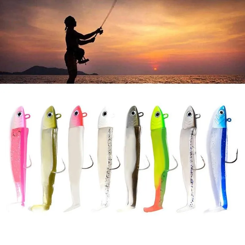 5/12/25g черный Minnow Jig Head рыболовные приманки мягкие Щука бас Рыбалка на сельдь