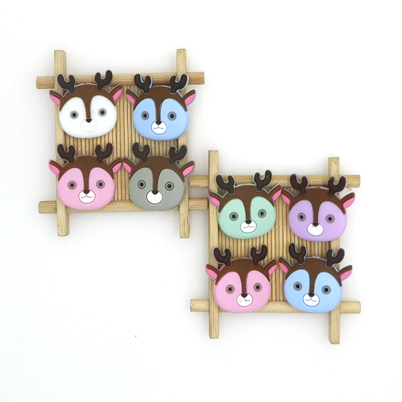 6/10 шт. Силиконовые Прорезыватели для зубов 32 мм | Мать и ребенок