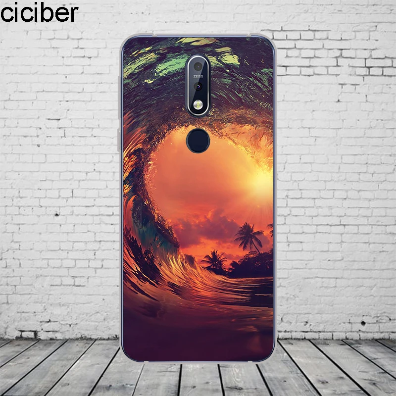 Чехол ciciber Cobblestone для Nokia 8 1 7 6 5 3 2 Plus 9 PureView чехол телефона X7 X6 X5 X3 TPU|Бамперы| |
