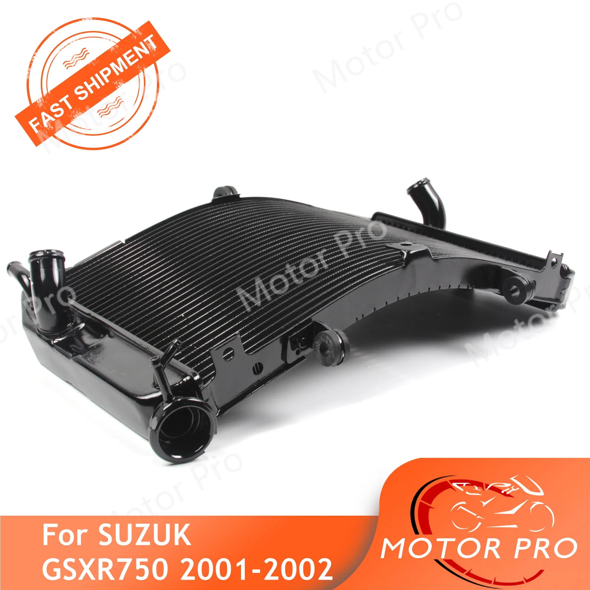 Радиатор для Suzuki GSXR 750 2001 2002 Охлаждающий радиатор двигателя аксессуары замены
