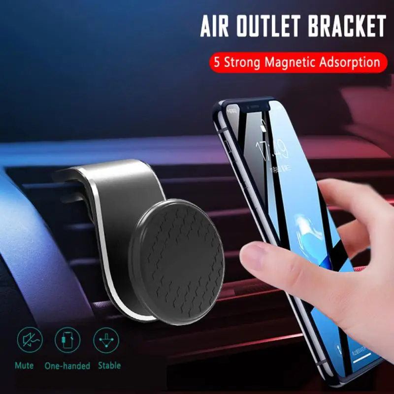 

Car Magnetic Holder Phone Suporte Celular Stand Air Vent 360 Degree Rotation Mount Mobile Holder Car Styling Car accessories