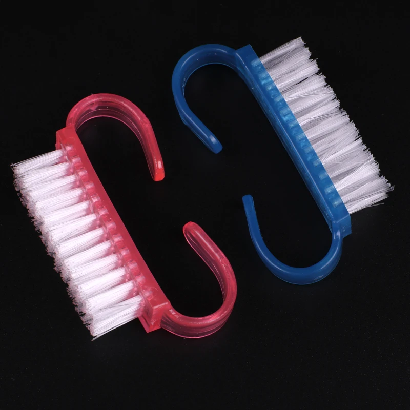 Щетка пластиковая для маникюра и педикюра 10 Инструменты ногтевого салона |