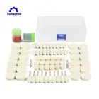 76 шт. шерстяной войлок для полировки шлифовального круга Шлифовальная головка для шлифовального станка вращающийся инструмент 18 