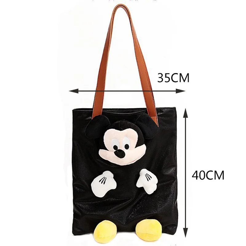Disney Mickey Mouse плюшевые рюкзаки женская сумка на плечо модные женские сумки вечерние