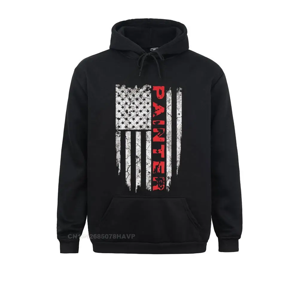 American Painter Hoodie Proud USA Hoodies Sweatshirts Oversized Hoodie Customized Hoodies Long Sleeve Cheap Clothes Women